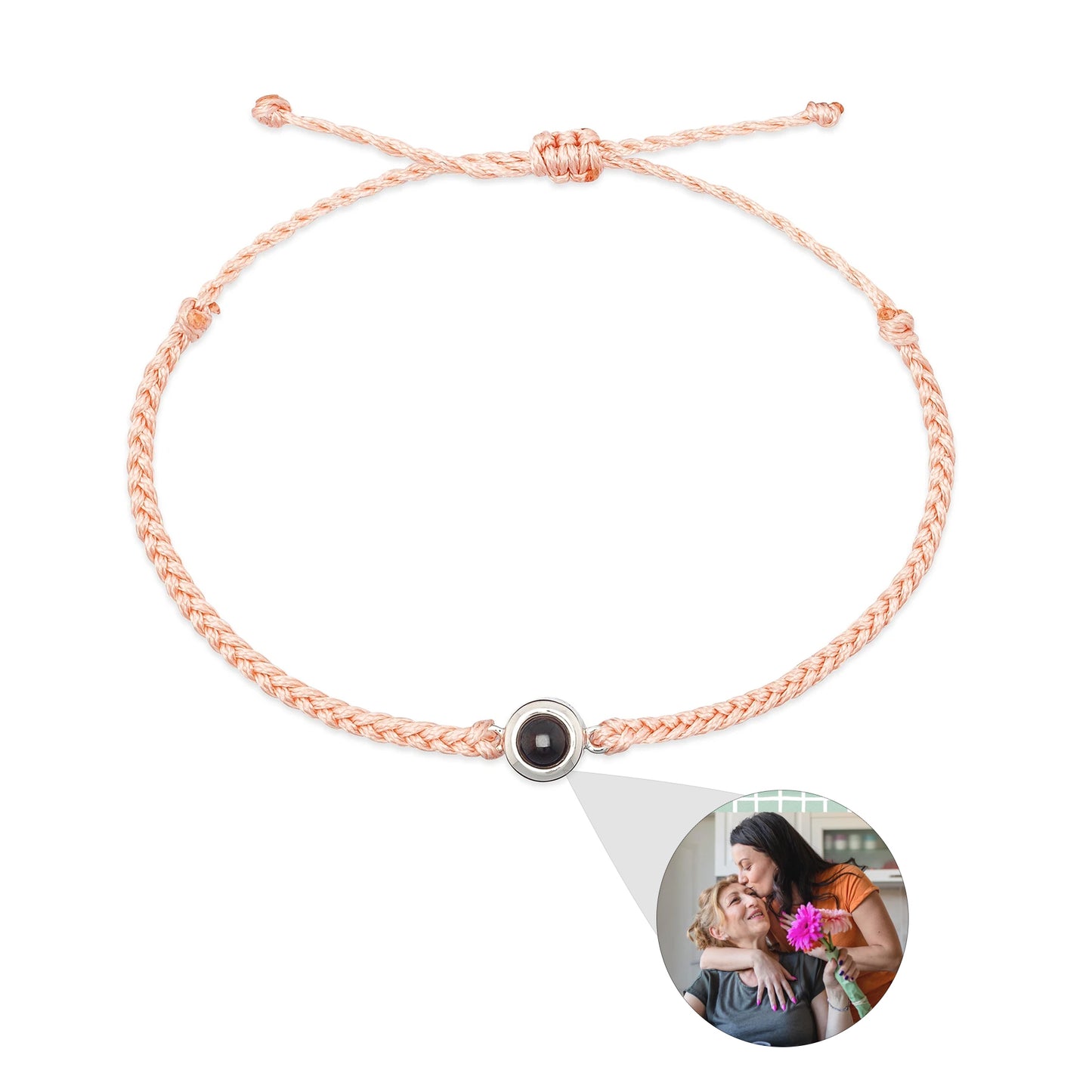 EmotionInCircle™  - Unique Personalized Photo Bracelet