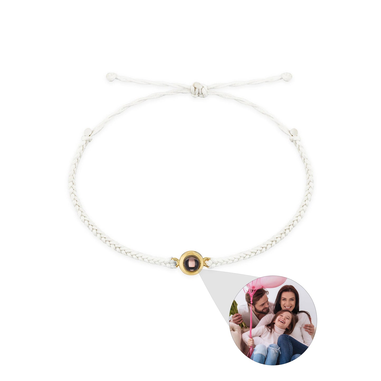 EmotionInCircle™  - Unique Personalized Photo Bracelet